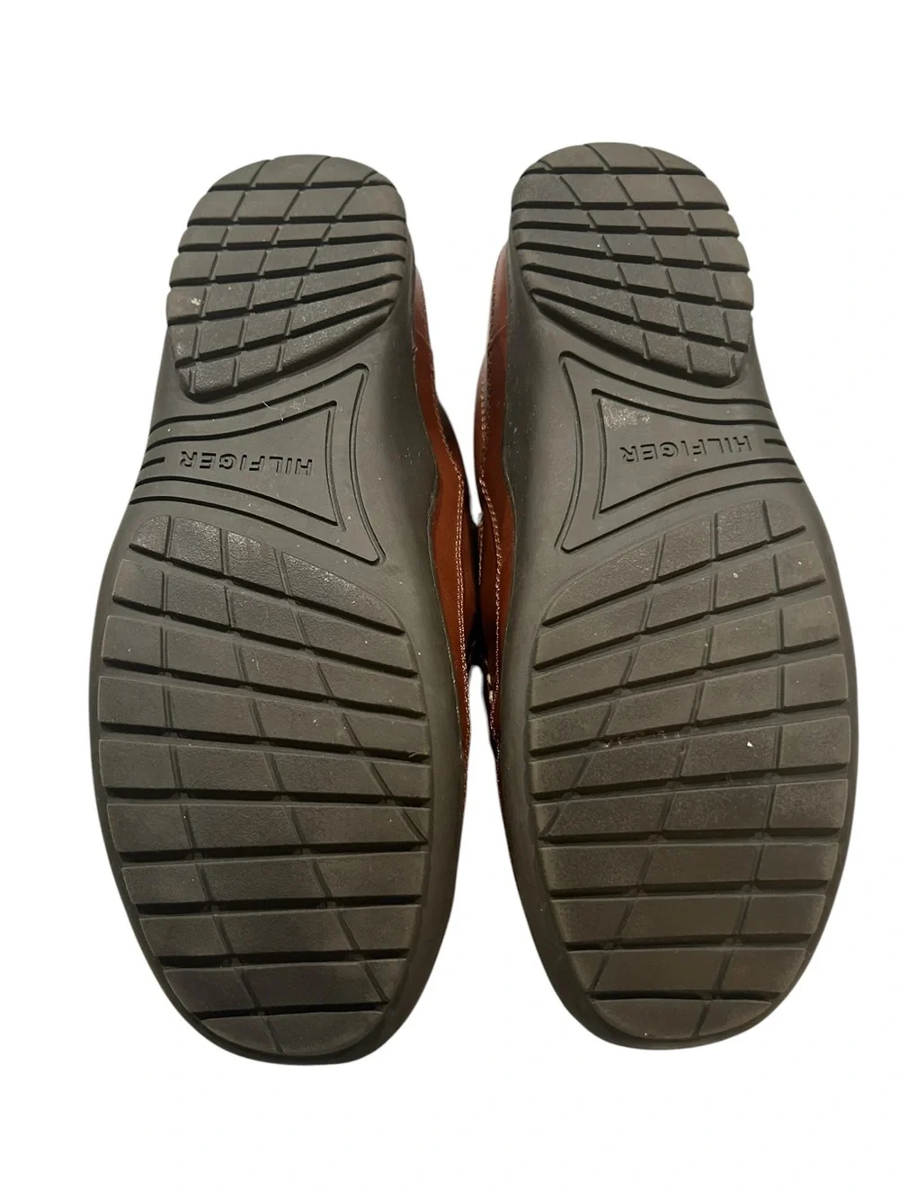 Tommy Hilfiger Kerry Men's Brown Slip-On Leather Loafers -NEW